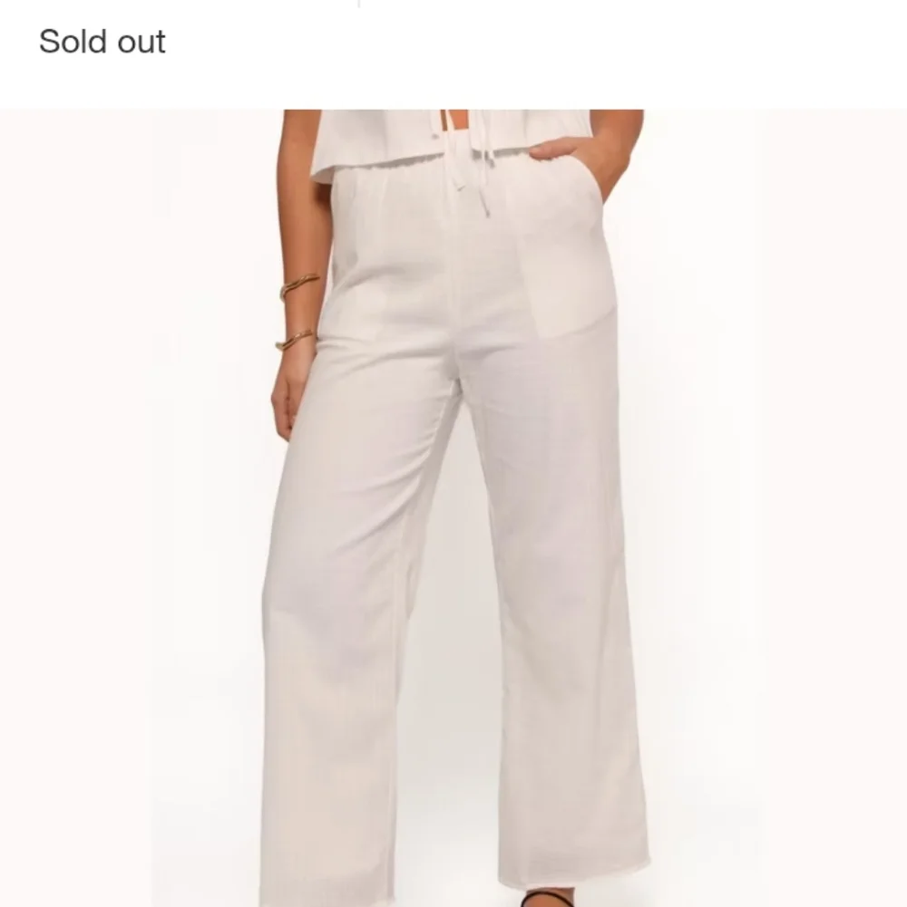 Petal And Pup White Rhaena Pant Set - Picture 4 of 4